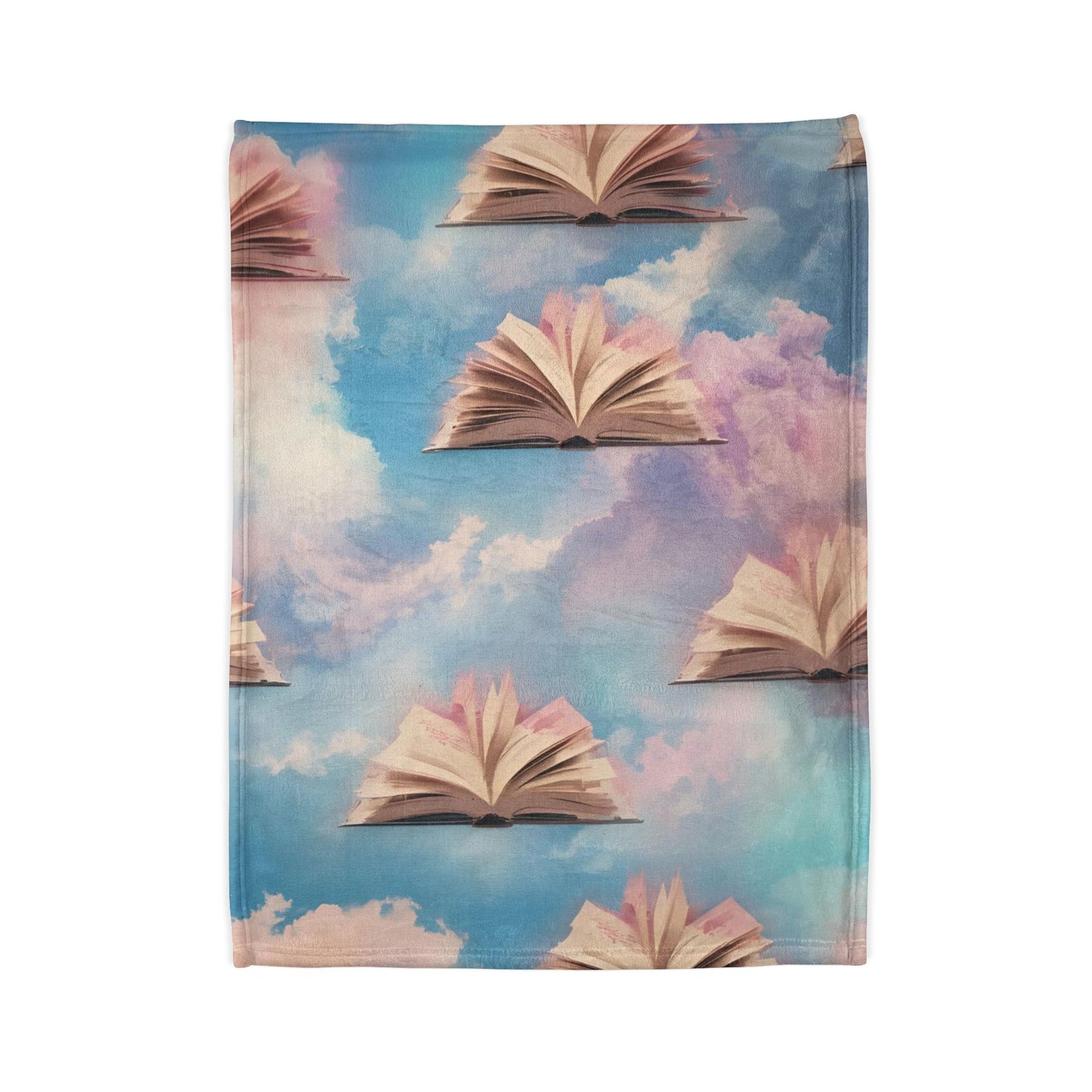 Dreamy Book-Themed Blanket