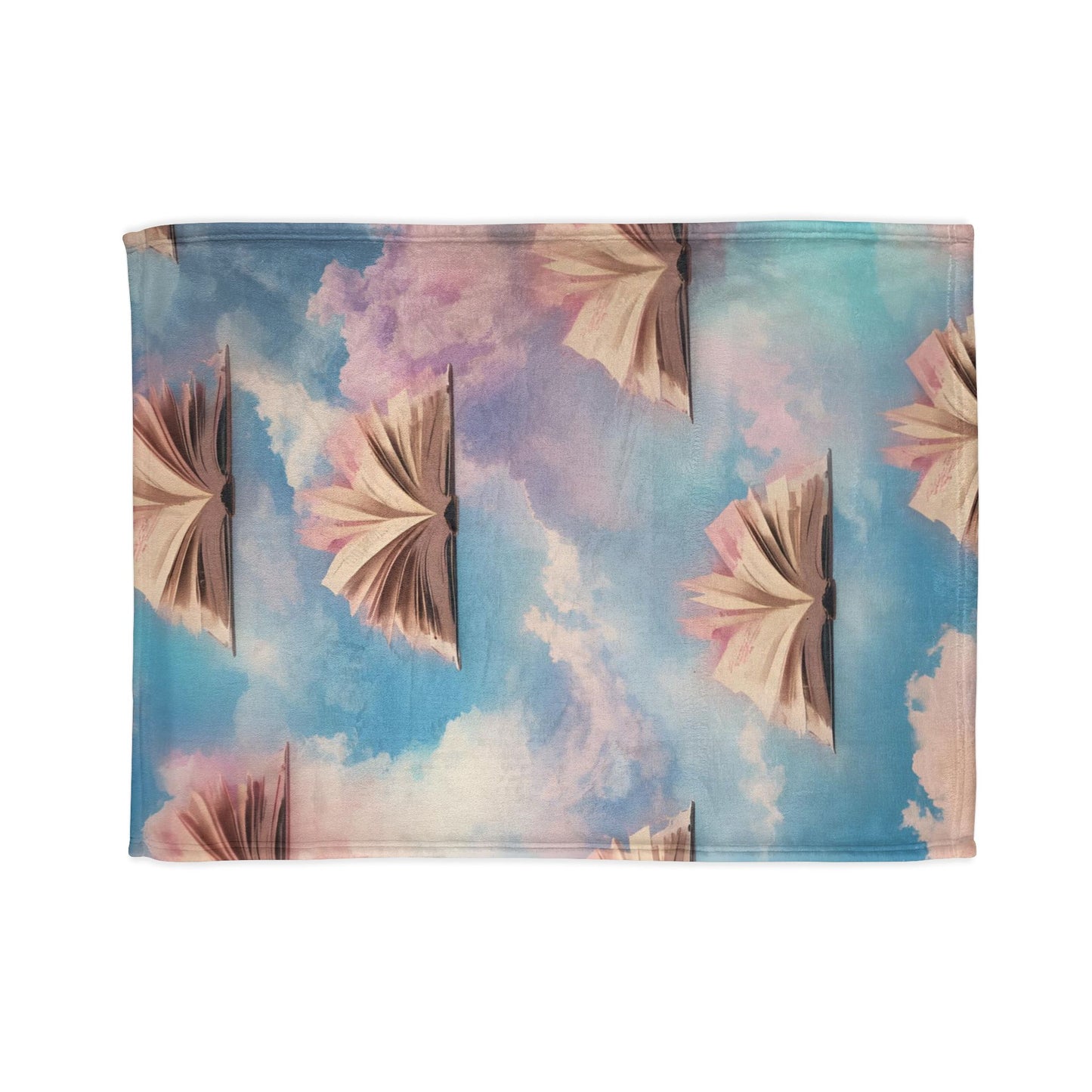 Dreamy Book-Themed Blanket