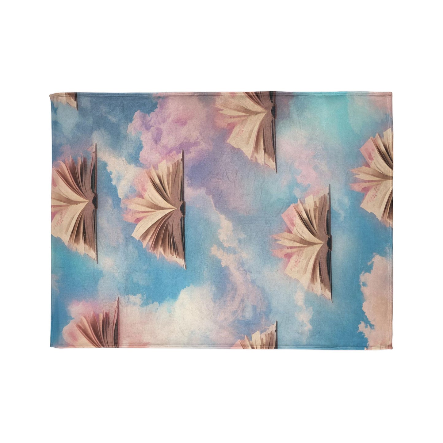 Dreamy Book-Themed Blanket