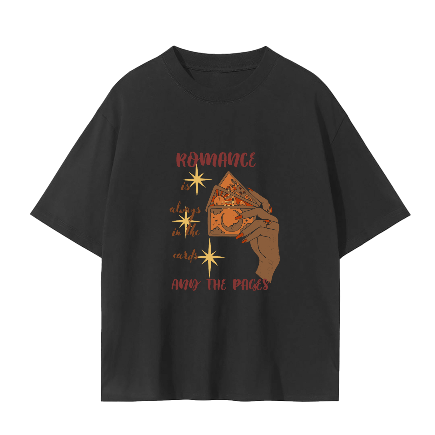 Romance reader,Book tee,Bookish merch,Cards,Graphic tee,Fortune teller,Fall,Autumn