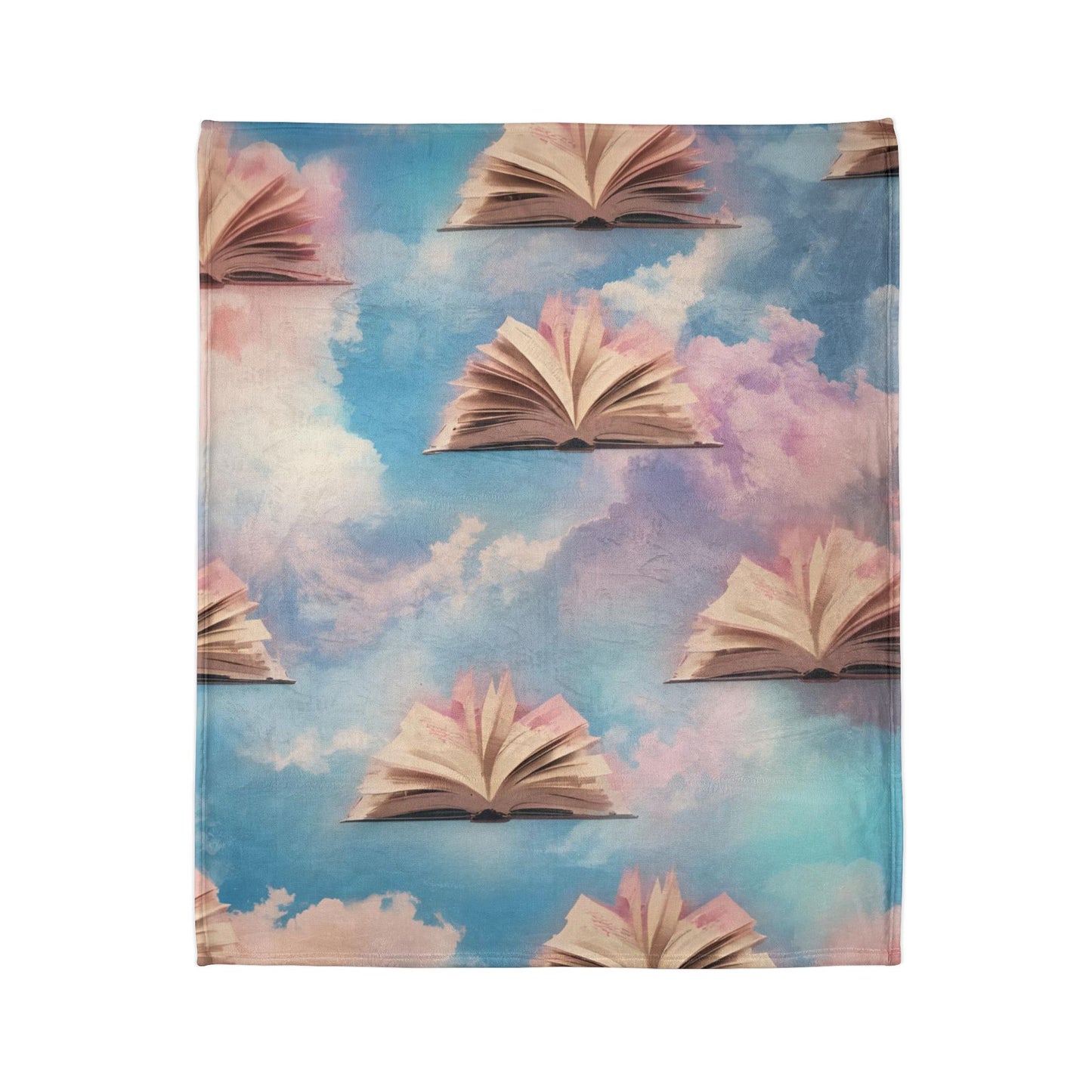 Dreamy Book-Themed Blanket