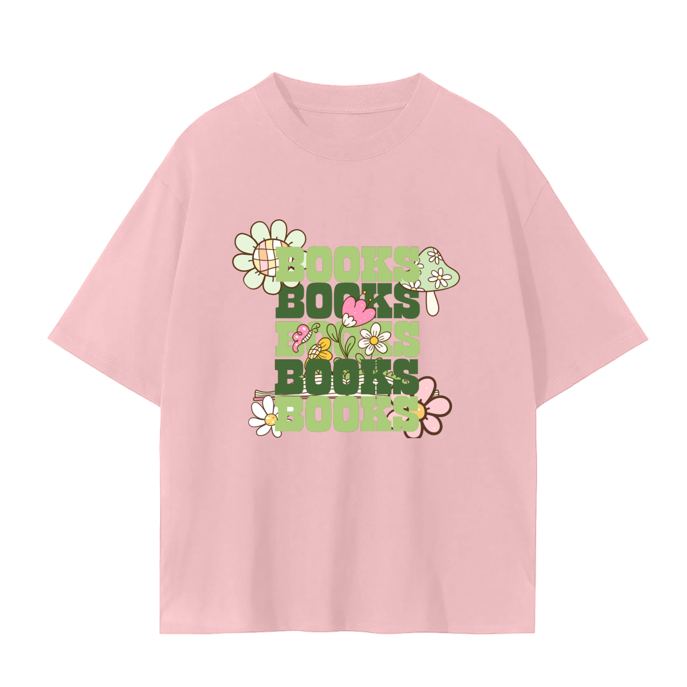 Flower power shirt,60s retro Tee,Floral Tee,Boho style Tee,Peace and vibes t shirt,Bookish flower Tee,Self expression ,Casual outfit