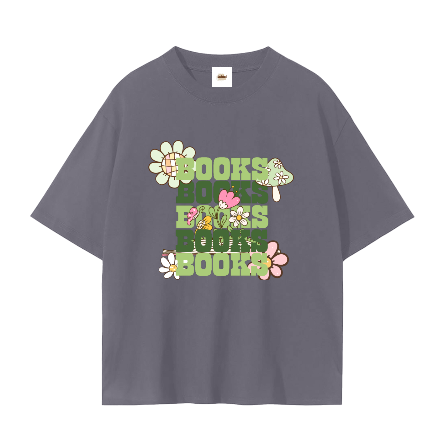 Flower power shirt,60s retro Tee,Floral Tee,Boho style Tee,Peace and vibes t shirt,Bookish flower Tee,Self expression ,Casual outfit