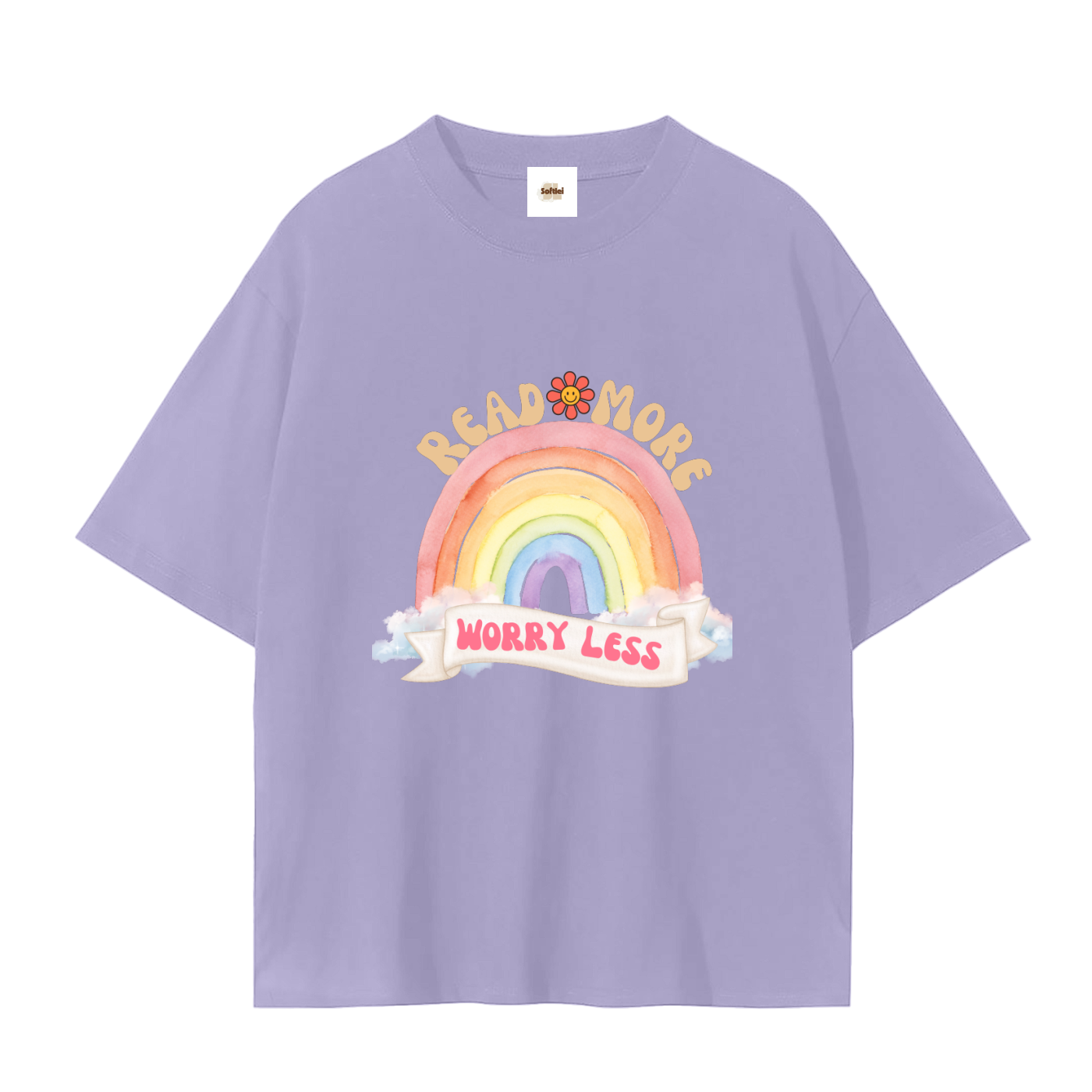 Read more,Graphic,Tee,Bookish,Book merch,Tee shirt,T-shirt,Graphictee,Worry less,Book lover