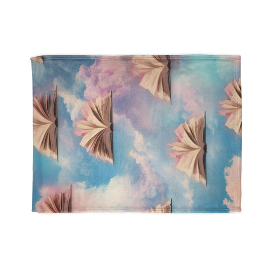 Dreamy Book-Themed Blanket