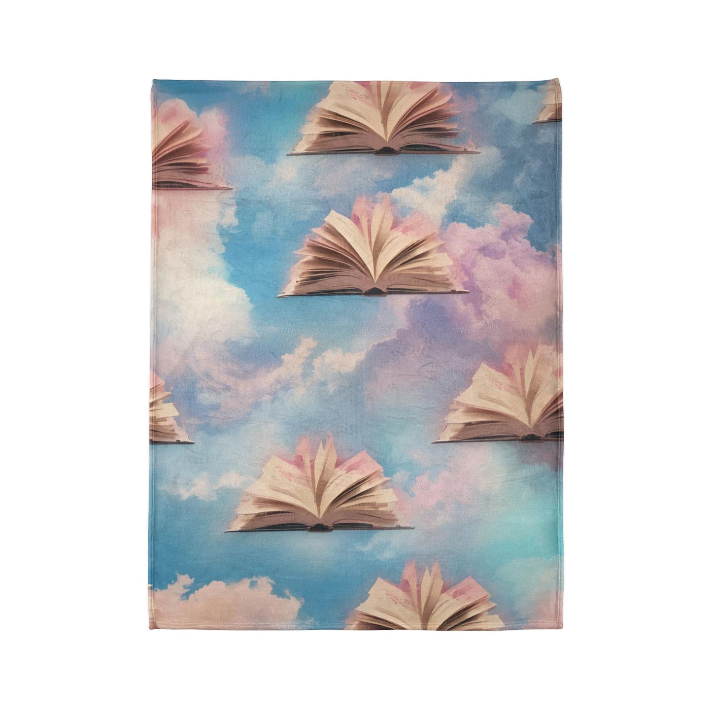 Dreamy Book-Themed Blanket