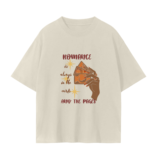 Romance reader,Book tee,Bookish merch,Cards,Graphic tee,Fortune teller,Fall,Autumn